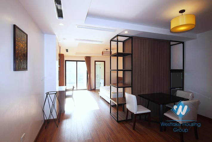 Bright and Brand new studio for rent in Dang Thai Mai, Tay Ho area.